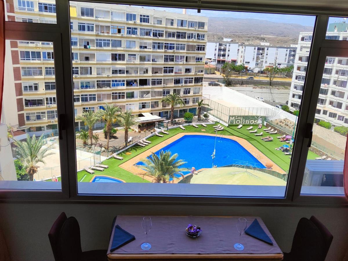 Residencial Los Molinos Con Piscina, Tv Internacional Y Wifi Playa del Inglés Kültér fotó